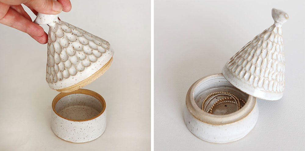 3 ceramic pieces that were big conversation starters at my sales - what is it - what do you use it for 