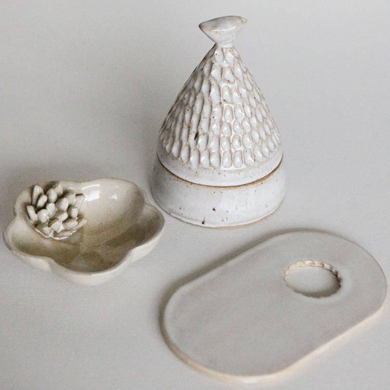 3 ceramic pieces that were big conversation starters at my sale - what is it? - what do you use them for?